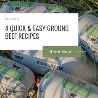  4 Quick & Easy Ground Beef Recipes