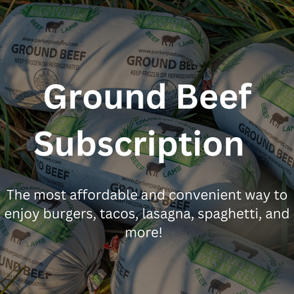 Ground Beef Subscription