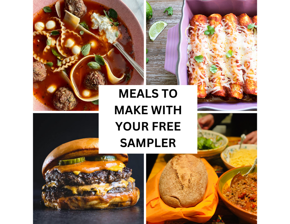 
                  
                    FREE Beef Sampler (just pay for processing and shipping)
                  
                