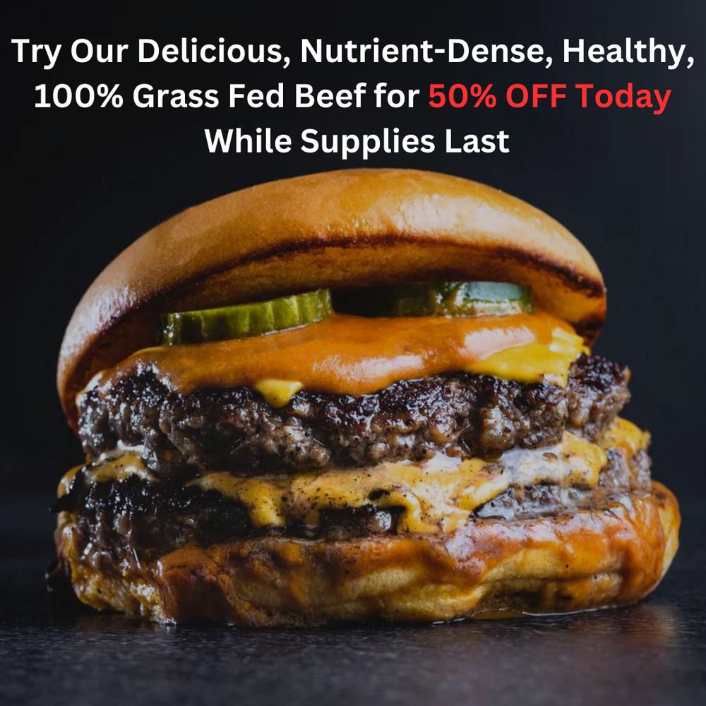 Delicious, Nutrient-Dense, Healthy, 100% Grass Fed GROUND BEEF