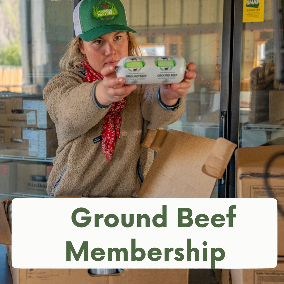 Ground Beef Membership with FREE SHIPPING