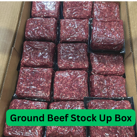 Ground Beef Stock Up Box