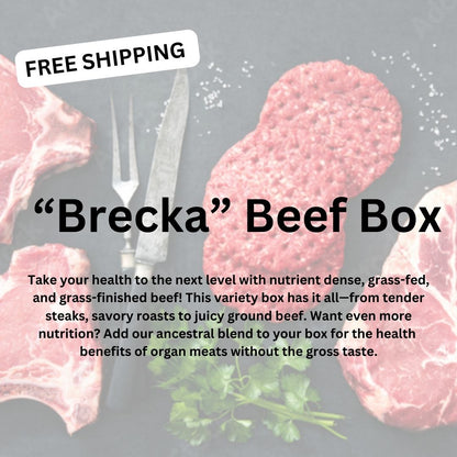 "Brecka" Beef Box with FREE SHIPPING (use code "BEEF")