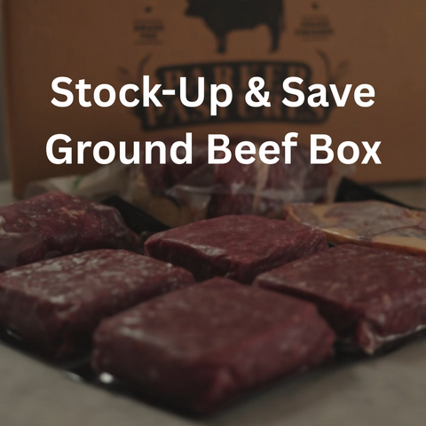 Stock-Up & Save Ground Beef Box