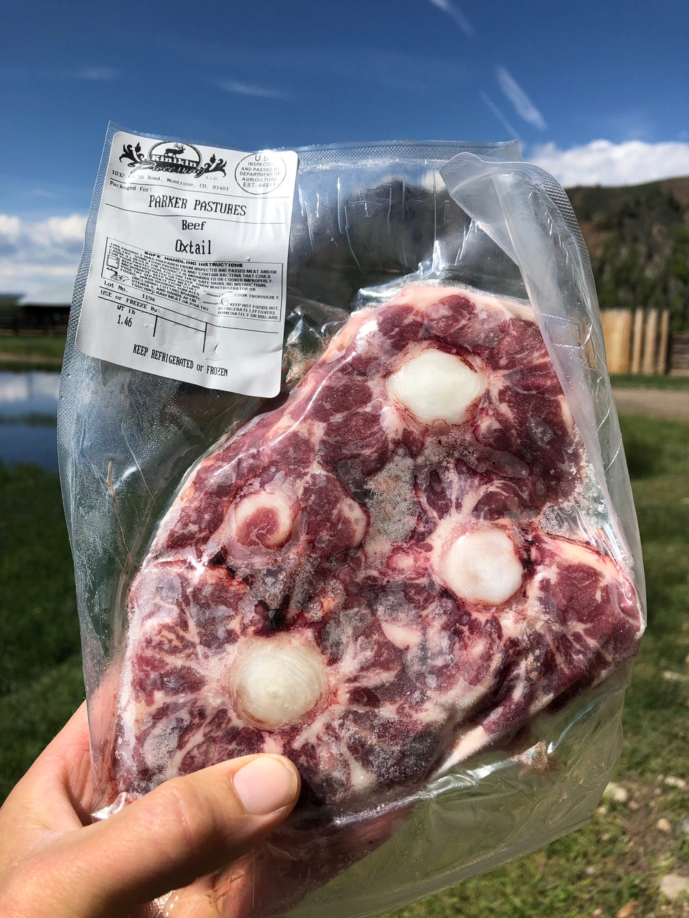 Grass-fed Beef Oxtail