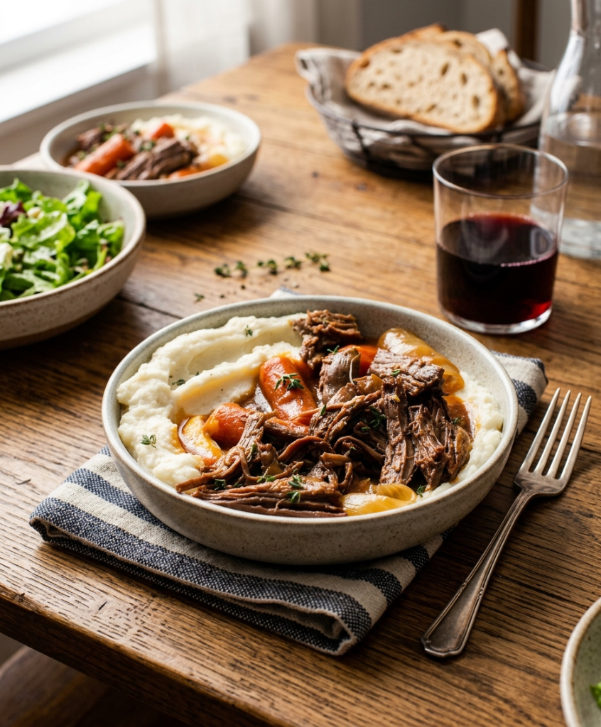 Slow-cook beef roast
