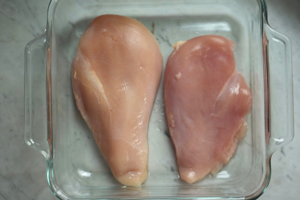 Conventional vs Parker Pastures chicken breast comparison