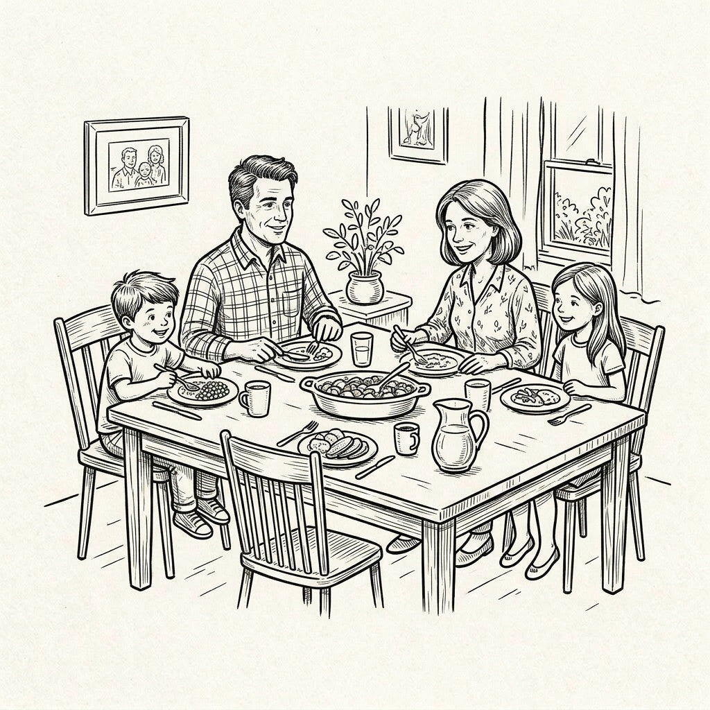 Brings the family back to the table
